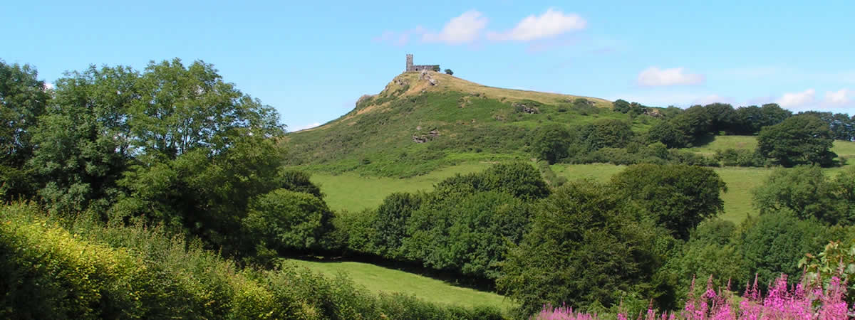 Brentor, the icon landmark on Dartmoor, Devon